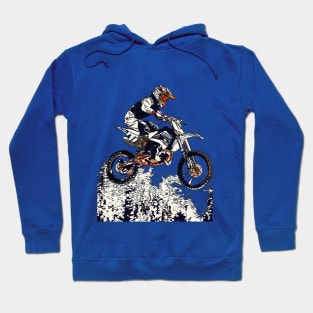 Born to Fly - Motocross Racer Hoodie